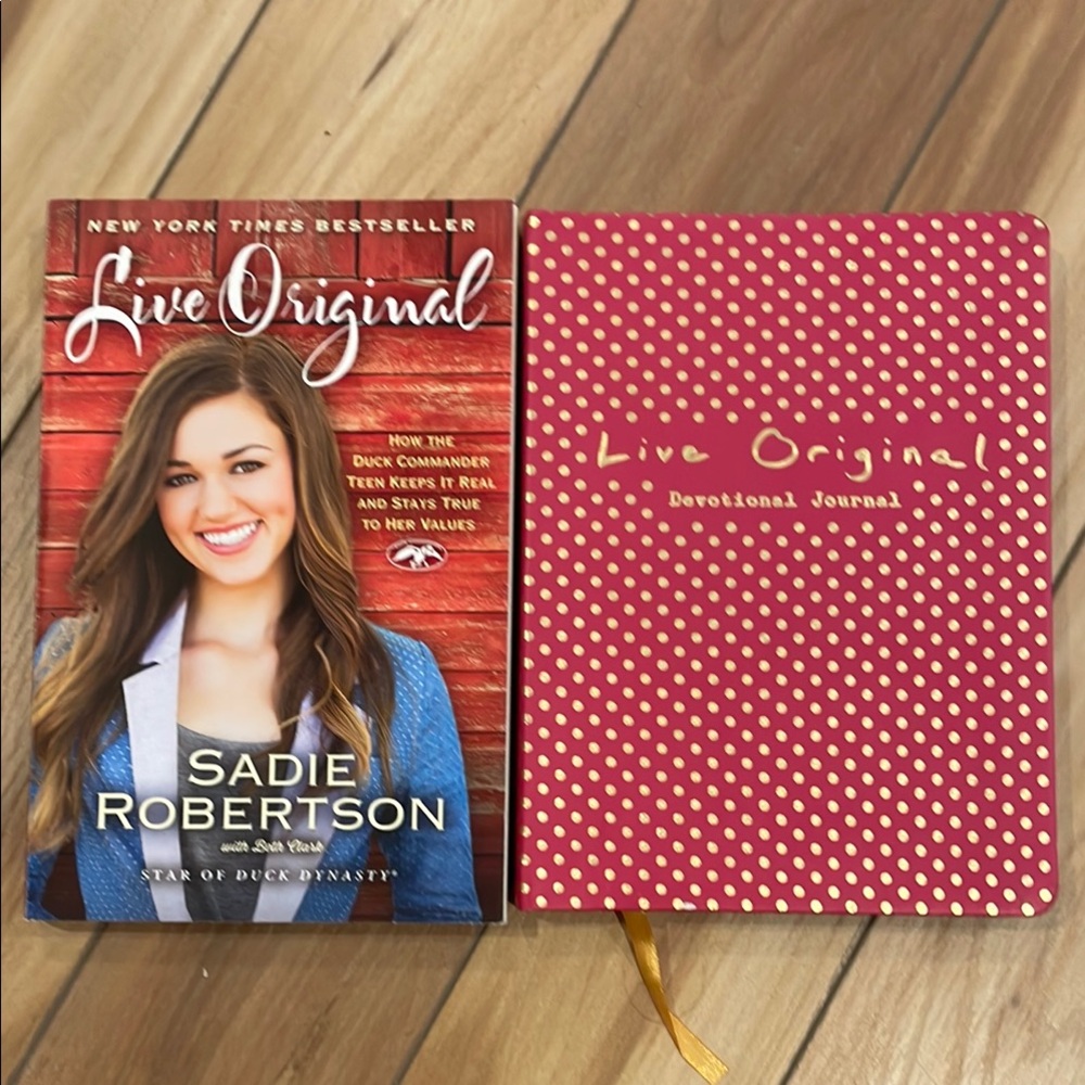 SIGNED Live Original Book and Journal Set, Brand New, Never Used